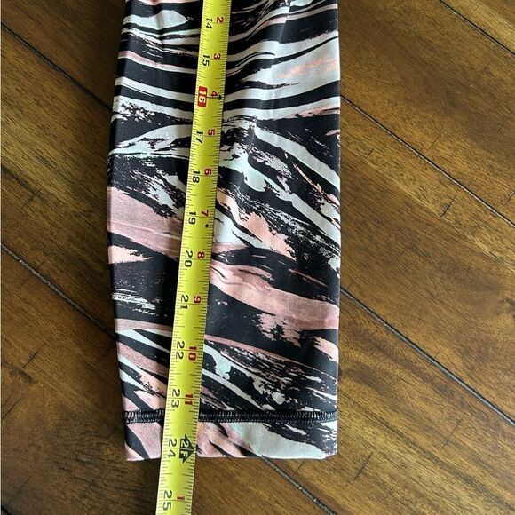 Lululemon Wunder Under High-Rise 7/8 Tight 25" Colour Splash Multi Peach Size 10 - Picture 3 of 9